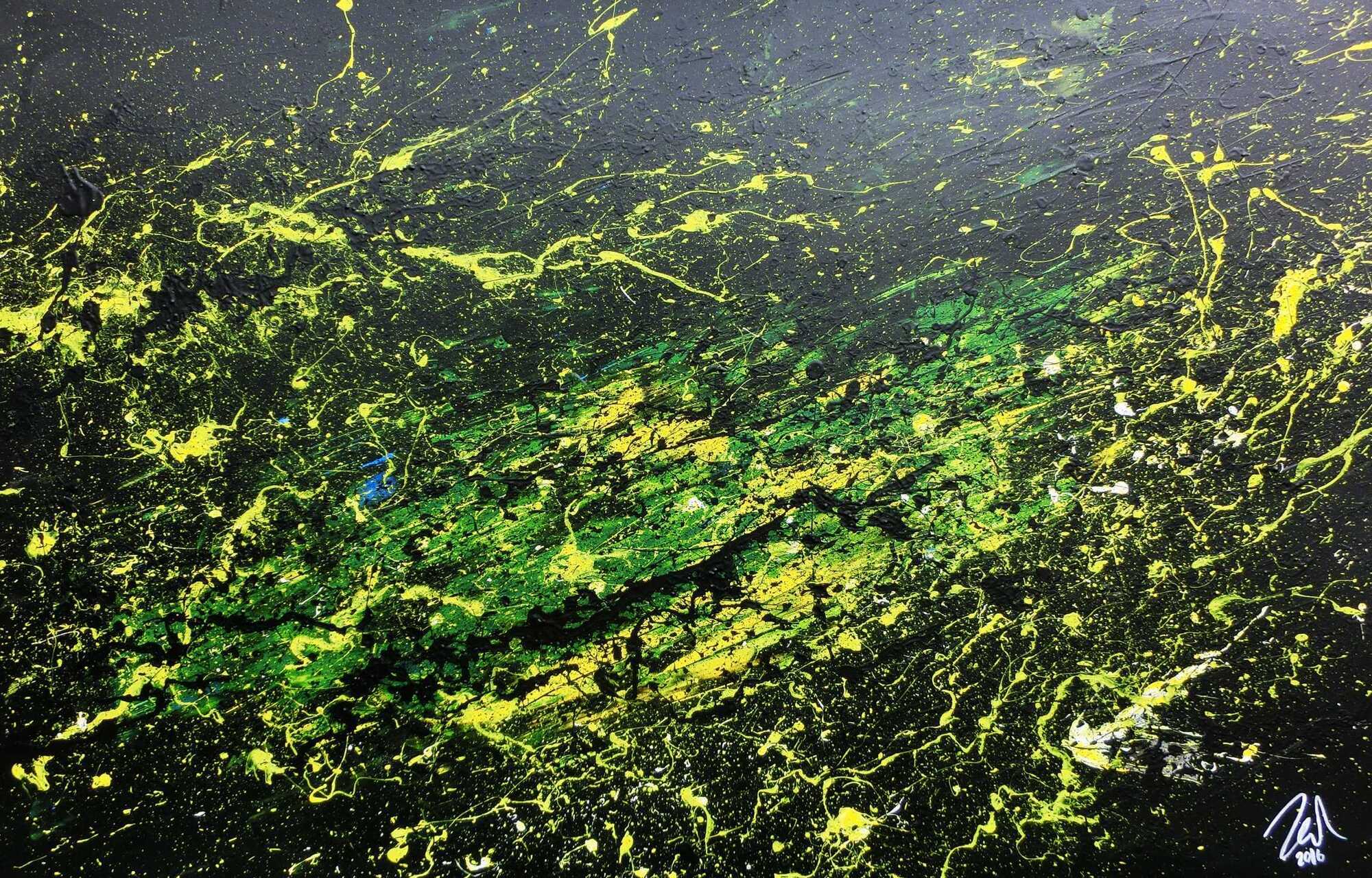 Abstract original No. 606 by Alex Zerr