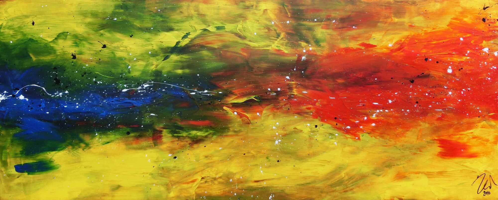 Abstract original No. 609 by Alex Zerr