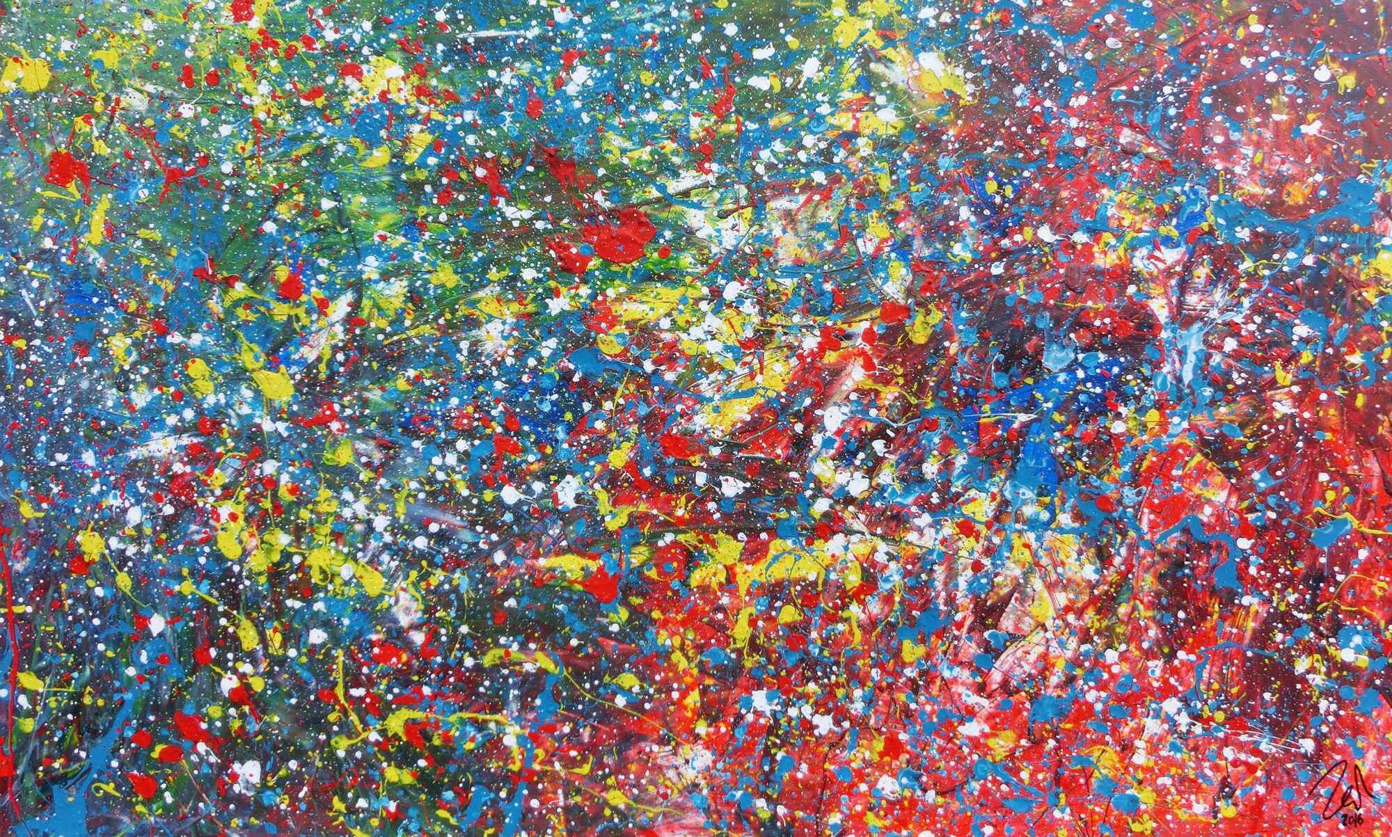 Abstract original No. 610 by Alex Zerr
