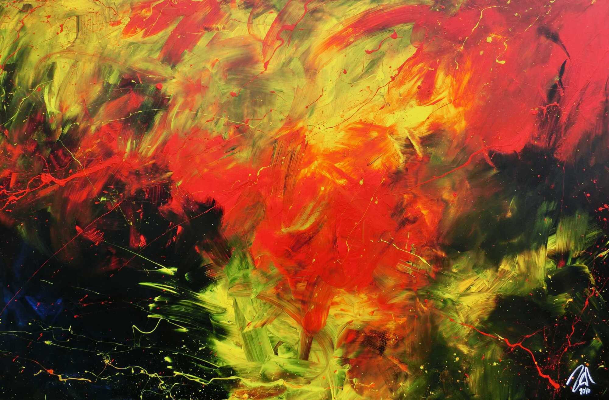 Abstract original No. 613 by Alex Zerr