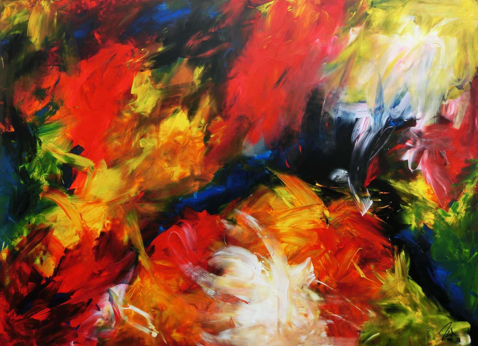 Abstract original No. 616 by Alex Zerr