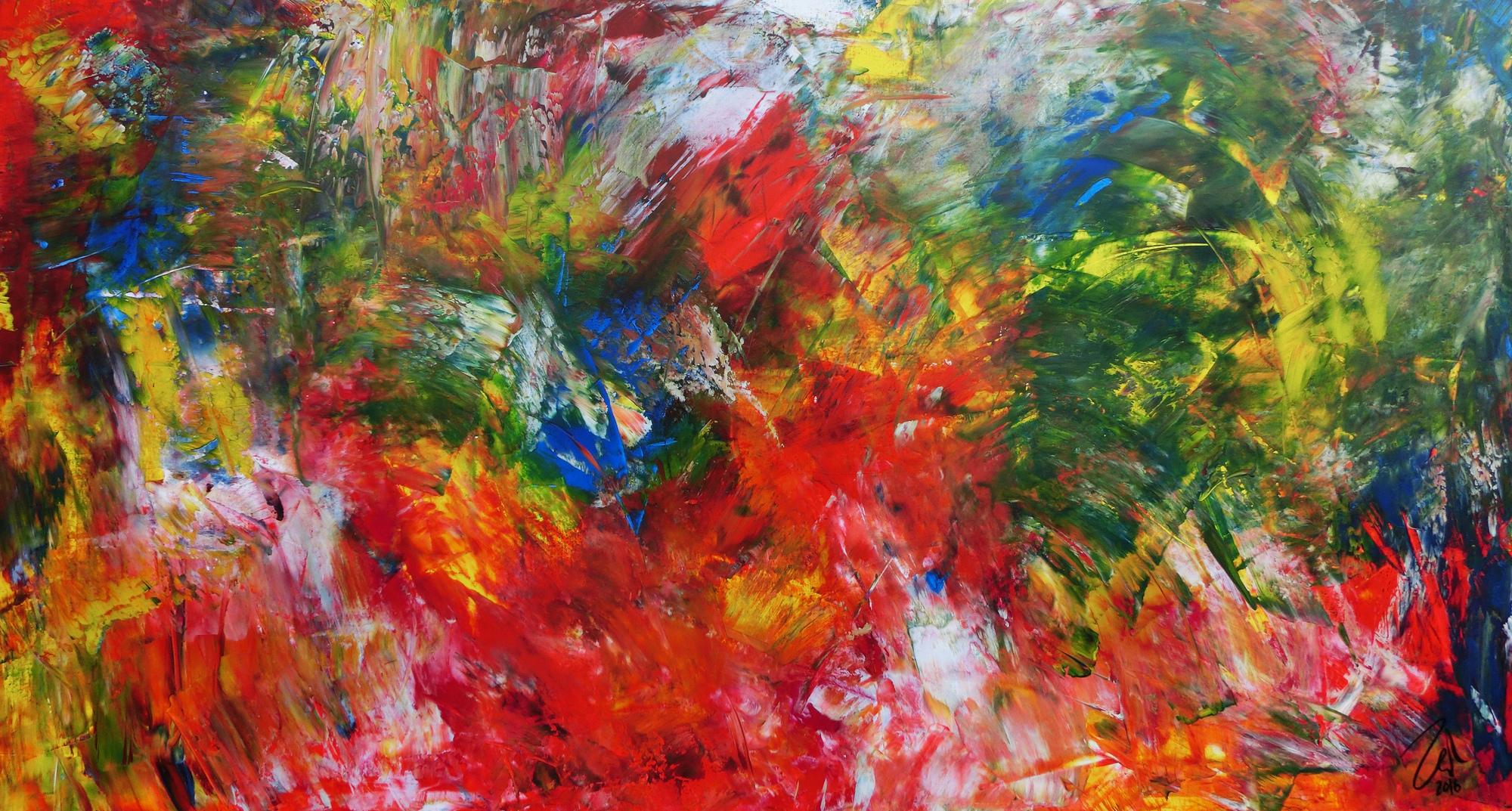 Abstract original No. 617 by Alex Zerr