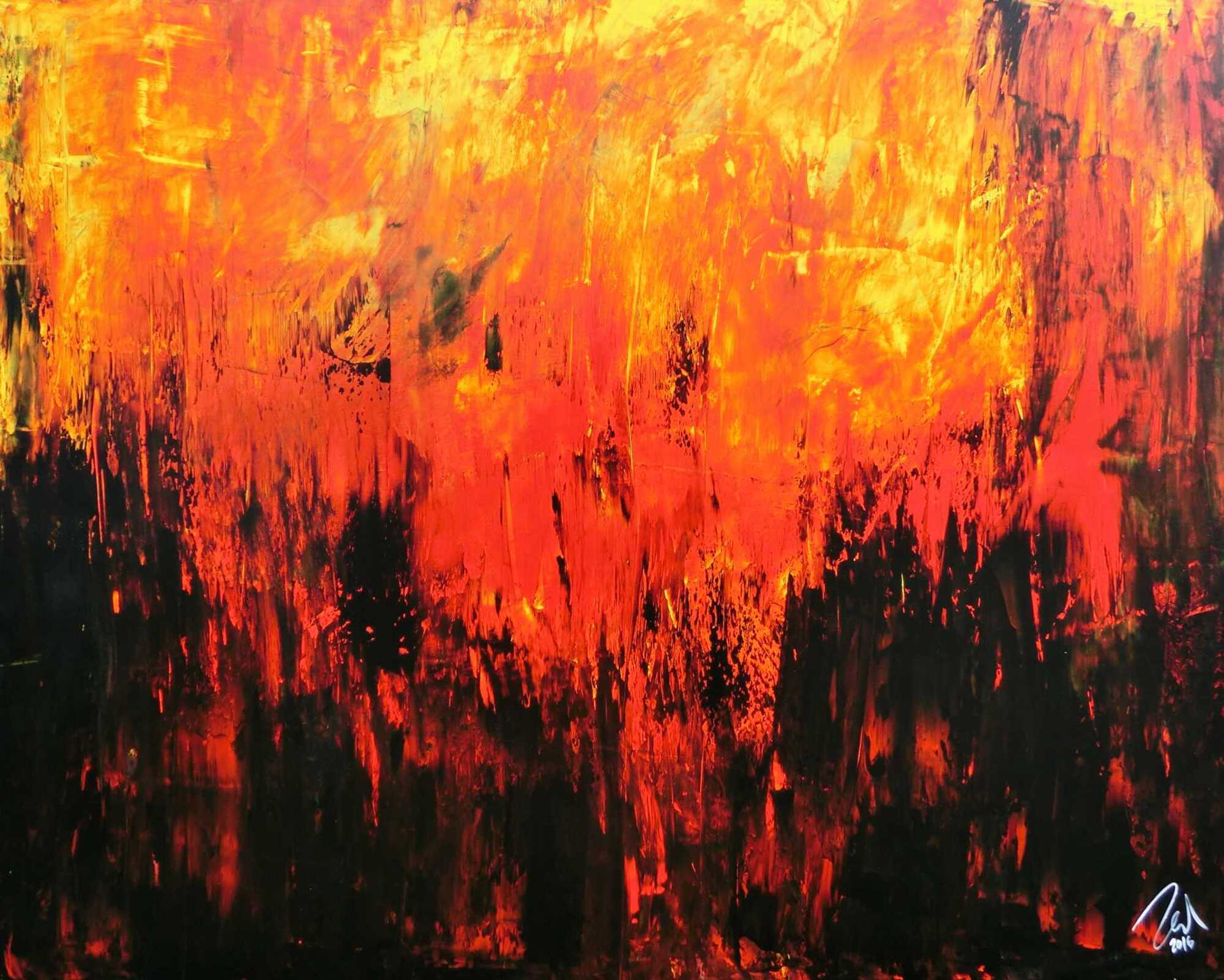 Abstract original No. 620 by Alex Zerr