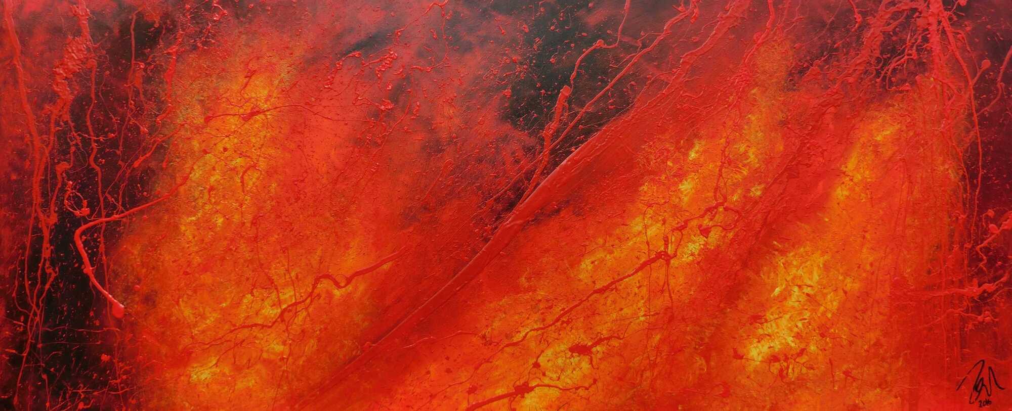 Abstract original No. 624 by Alex Zerr