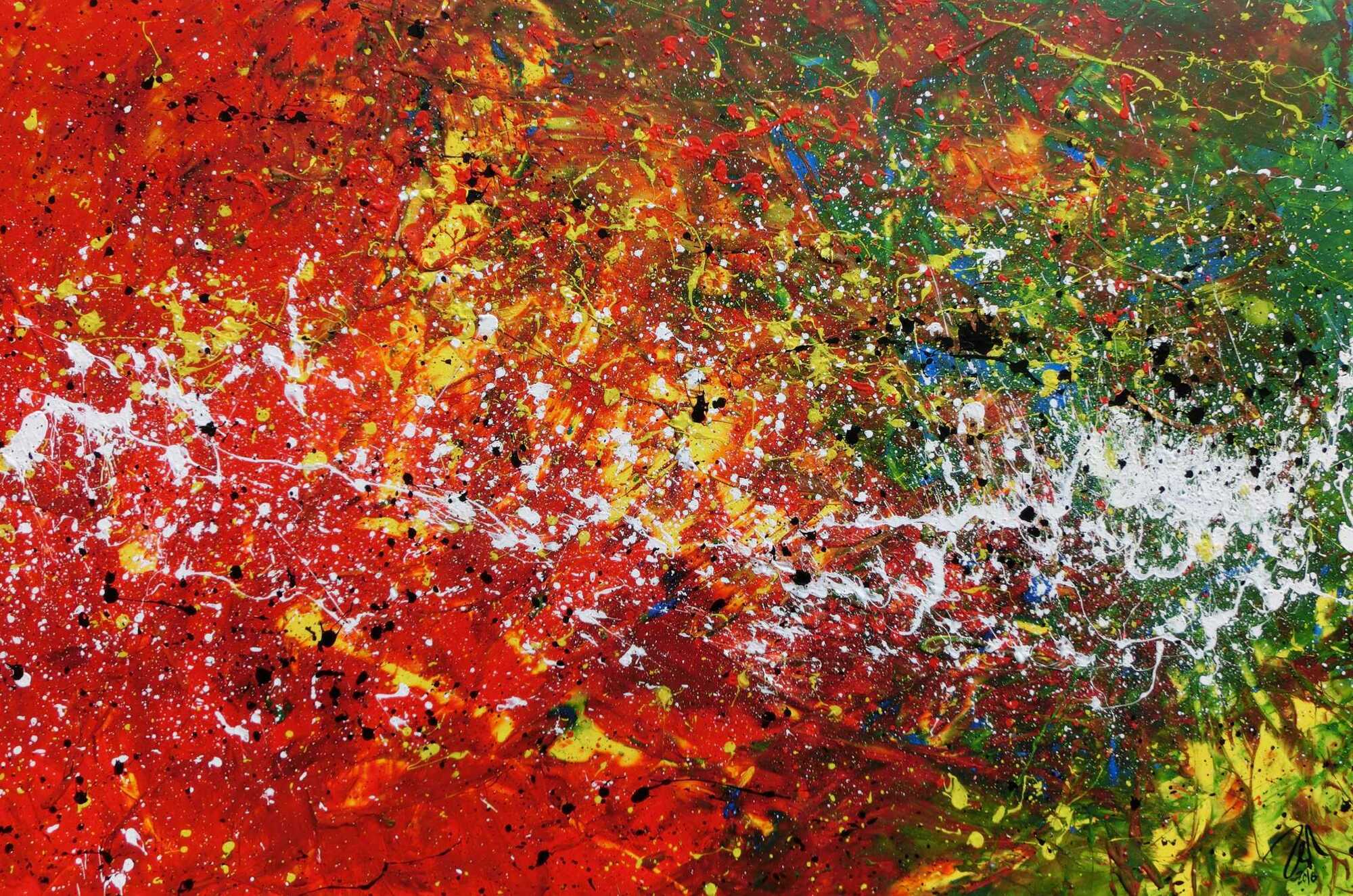 Abstract original No. 636 by Alex Zerr