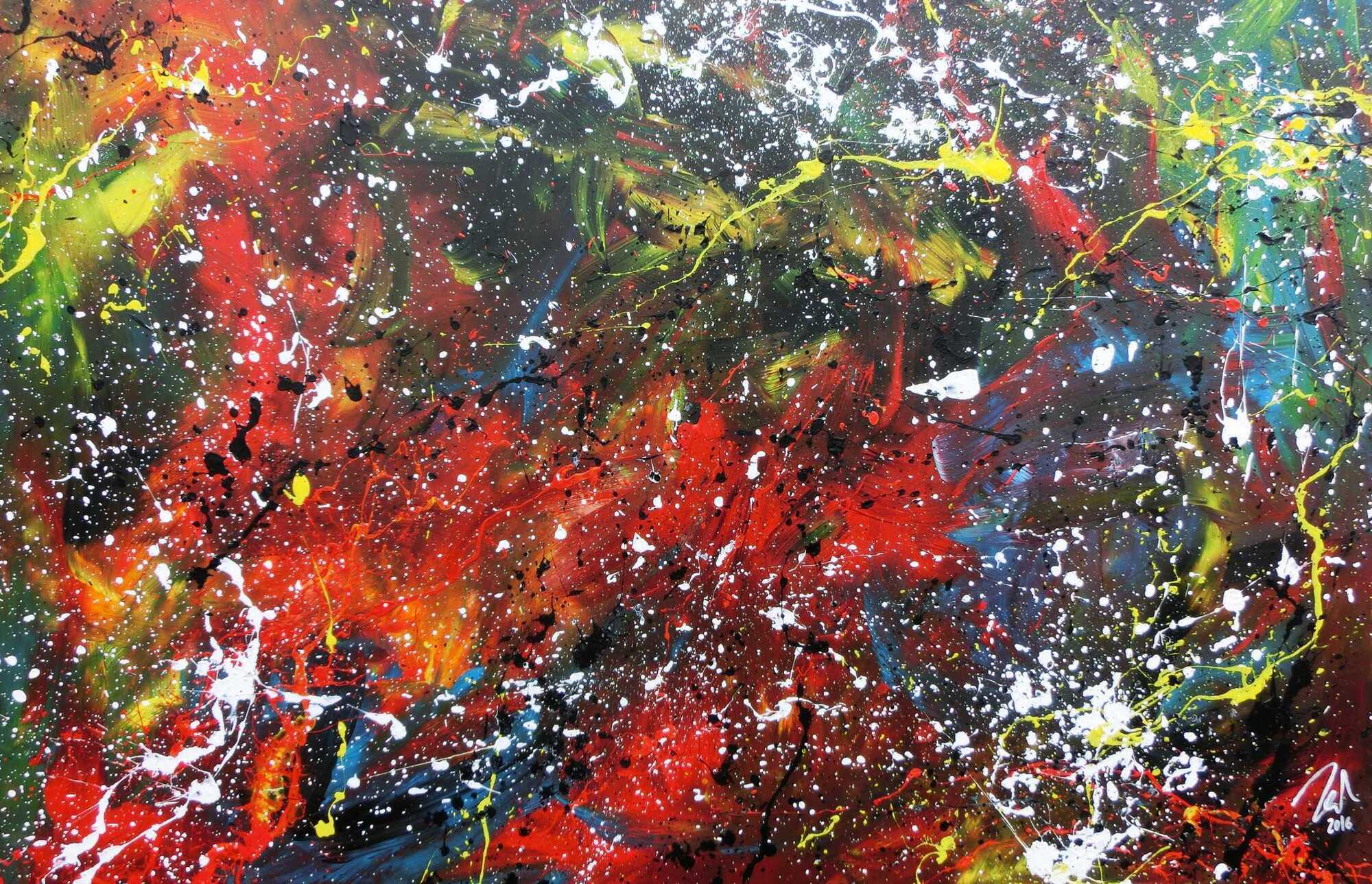 Abstract original No. 645 by Alex Zerr