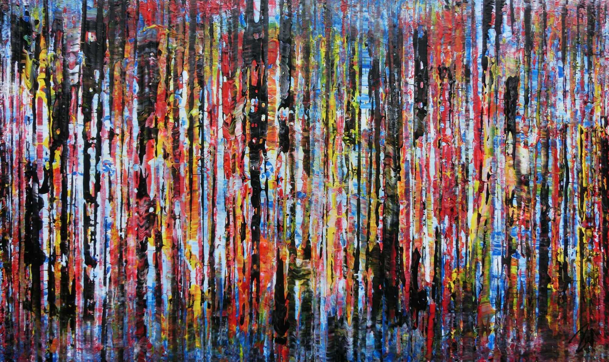 Abstract original No. 664 by Alex Zerr