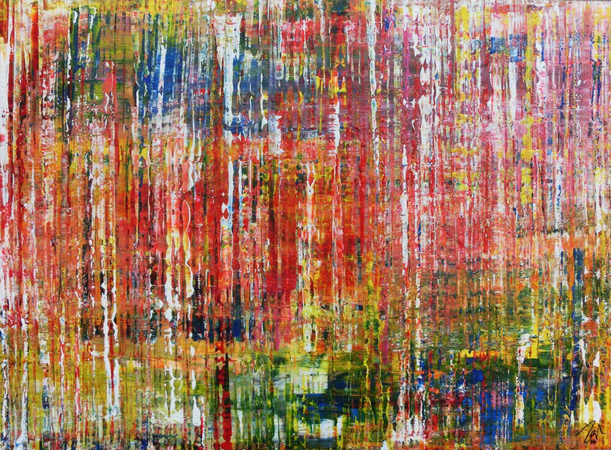 Abstract original No. 667 by Alex Zerr