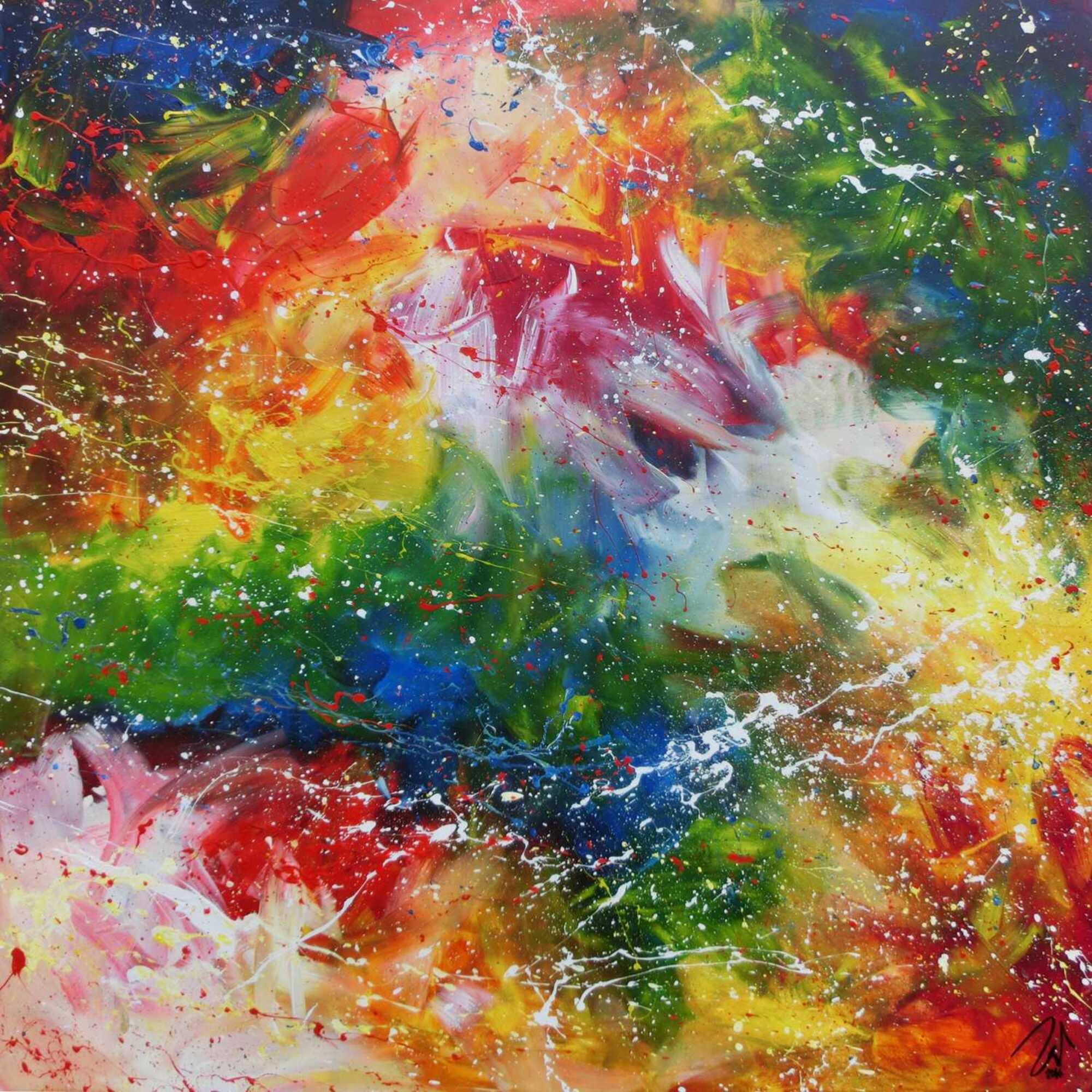 Abstract original No. 668 by Alex Zerr