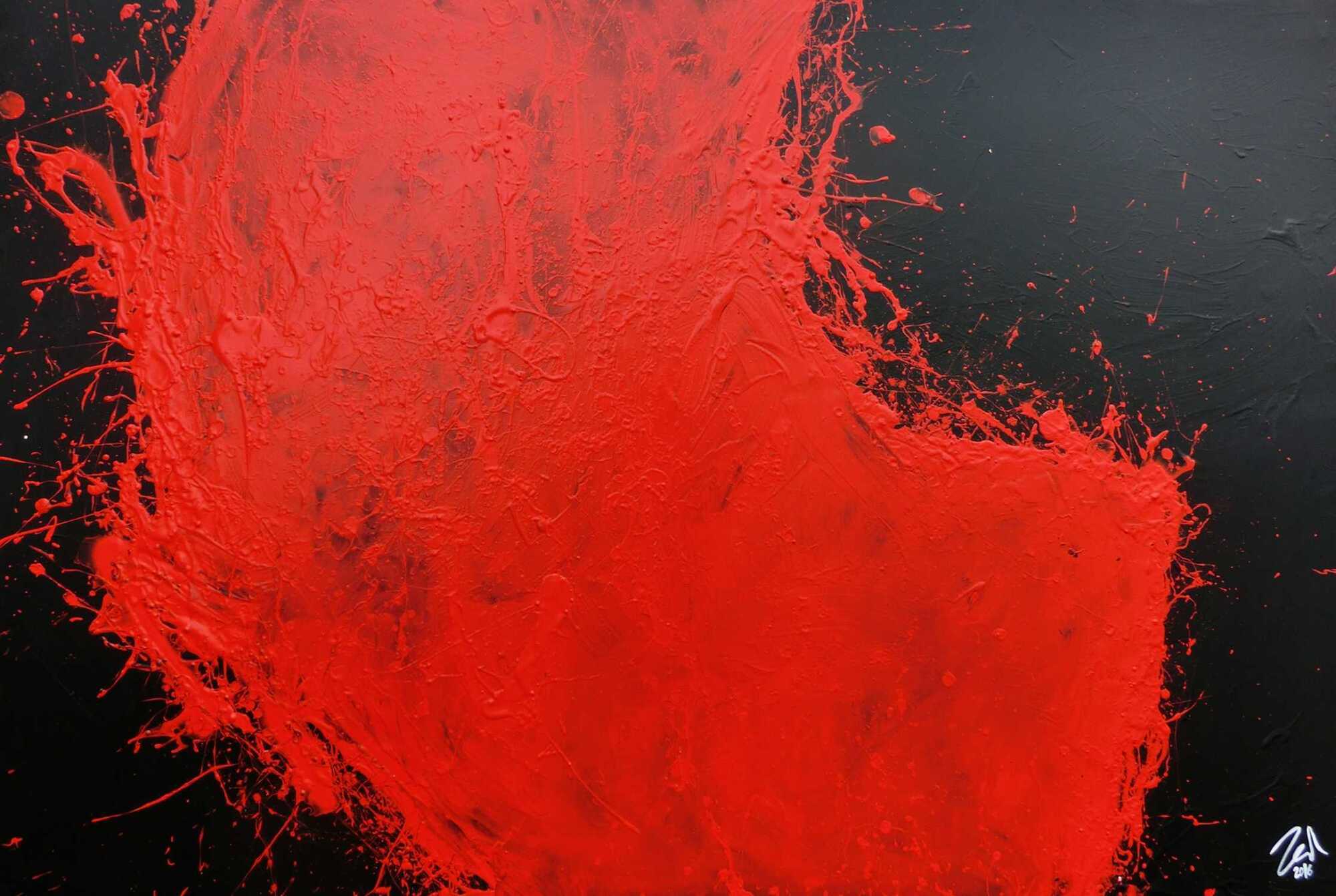 Abstract original No. 673 by Alex Zerr