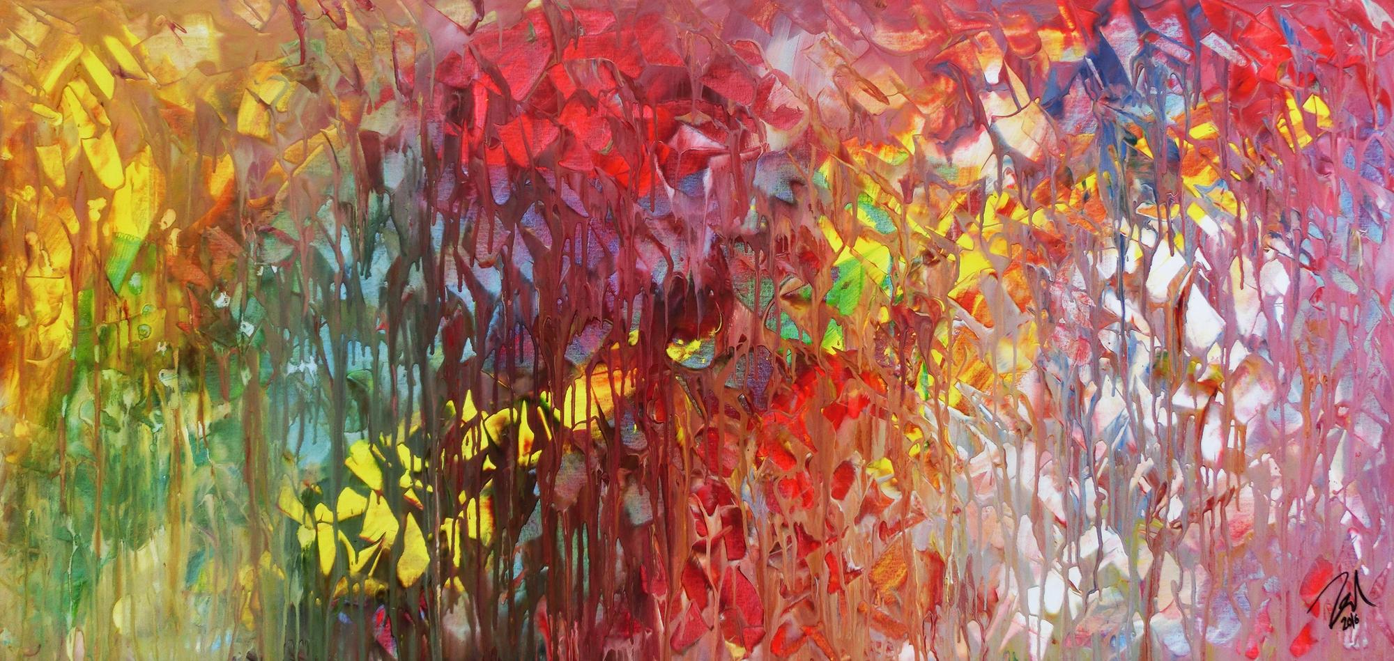 Abstract original No. 676 by Alex Zerr