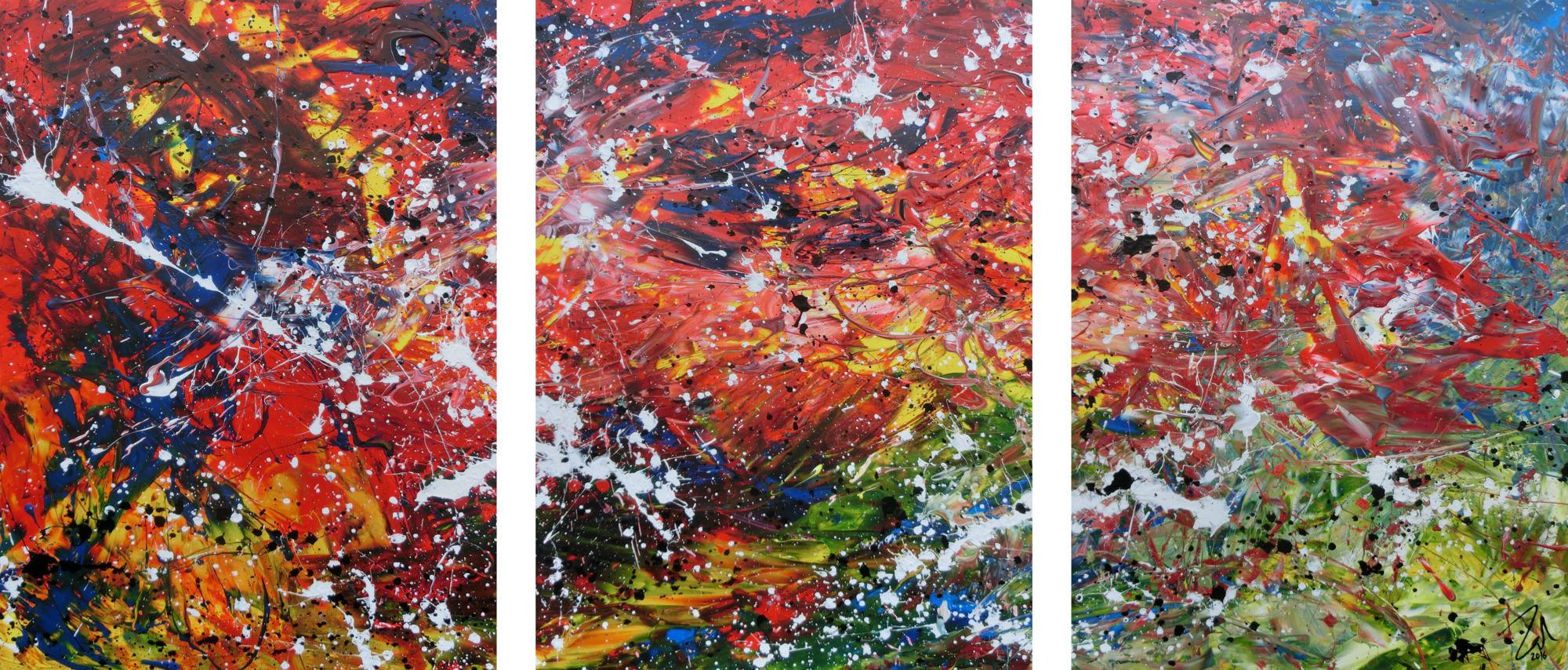 Abstract original No. 677 by Alex Zerr
