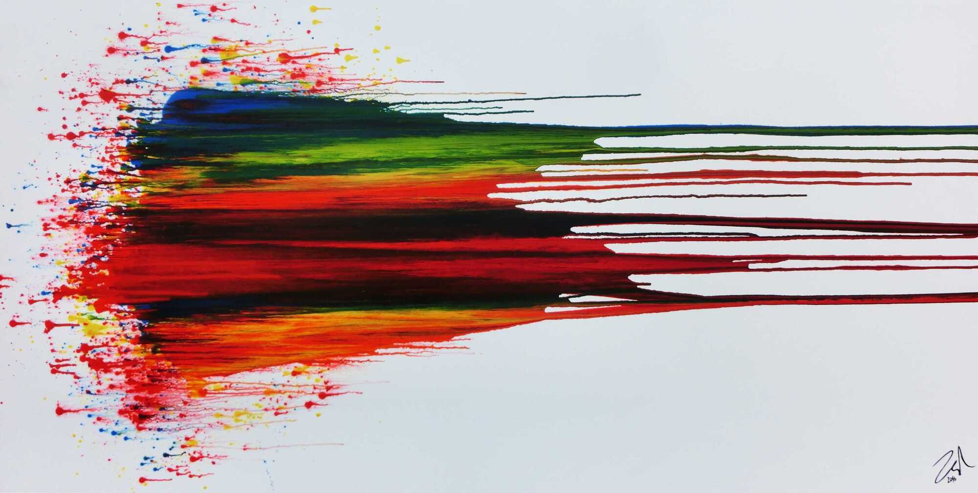 Abstract original No. 678 by Alex Zerr