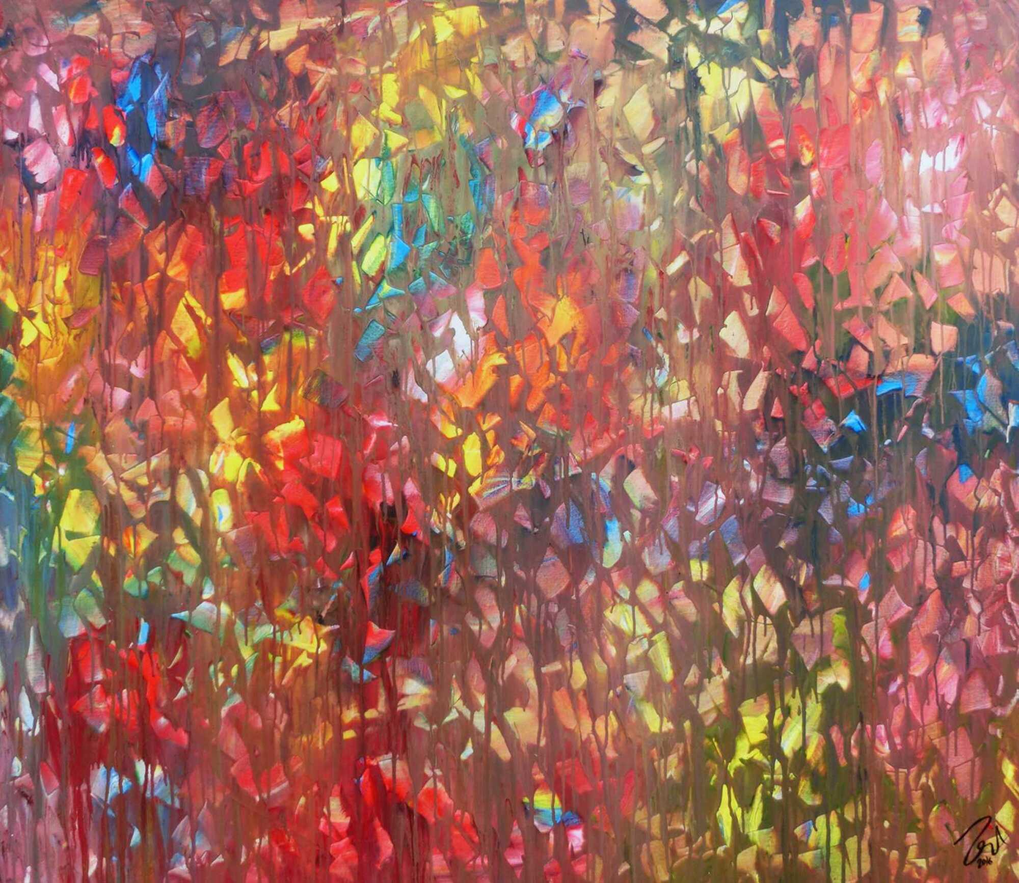 Abstract original No. 688 by Alex Zerr
