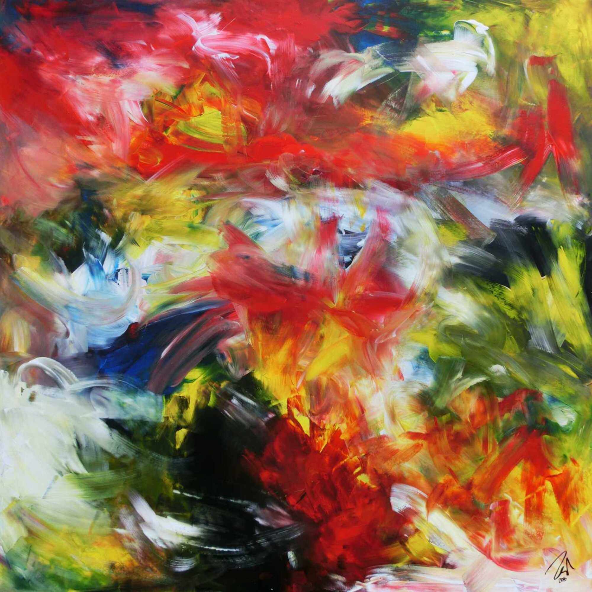 Abstract original No. 691 by Alex Zerr