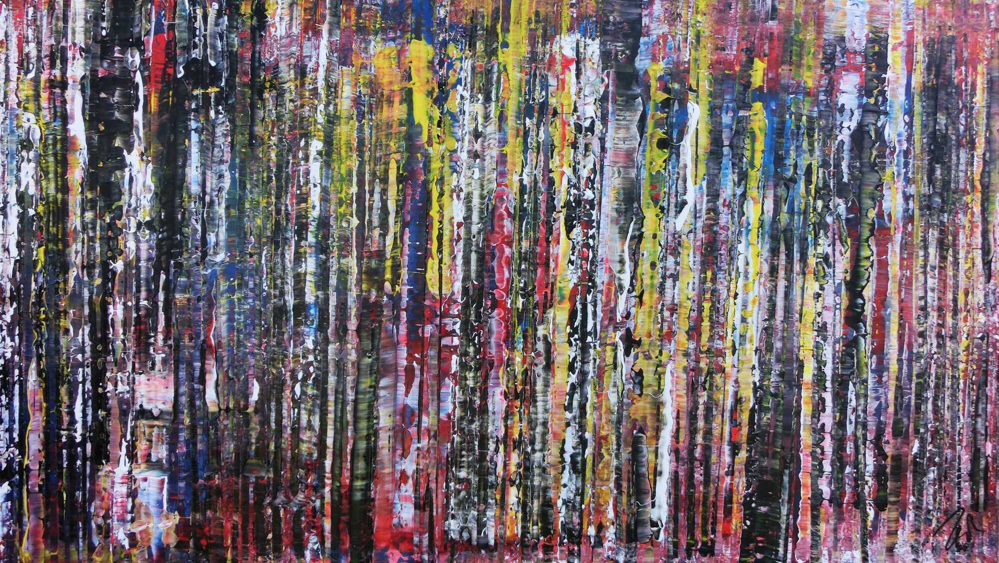 Abstraktes Original Nr. 701 von Alex Zerr