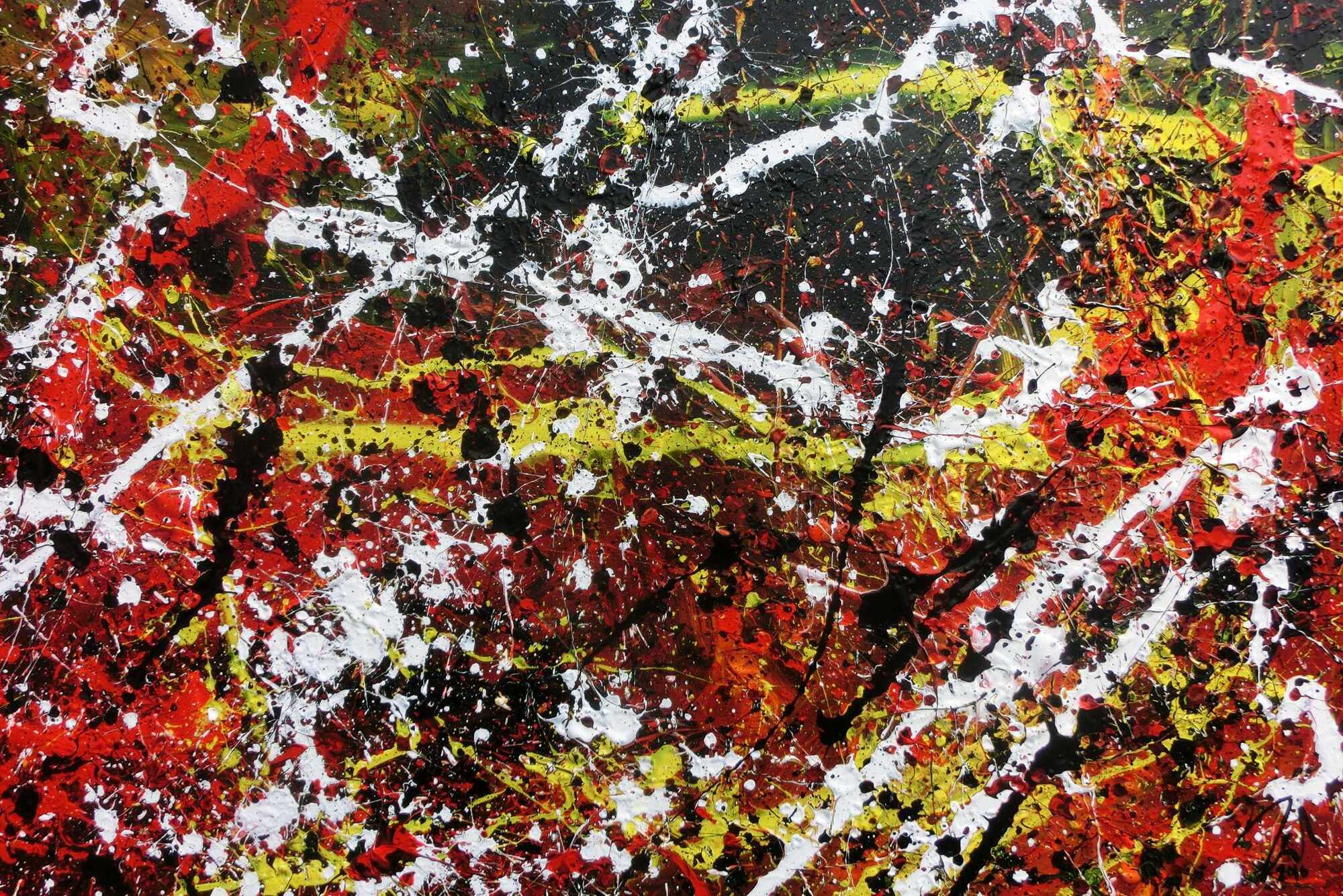 Abstraktes Original Nr. 713 von Alex Zerr