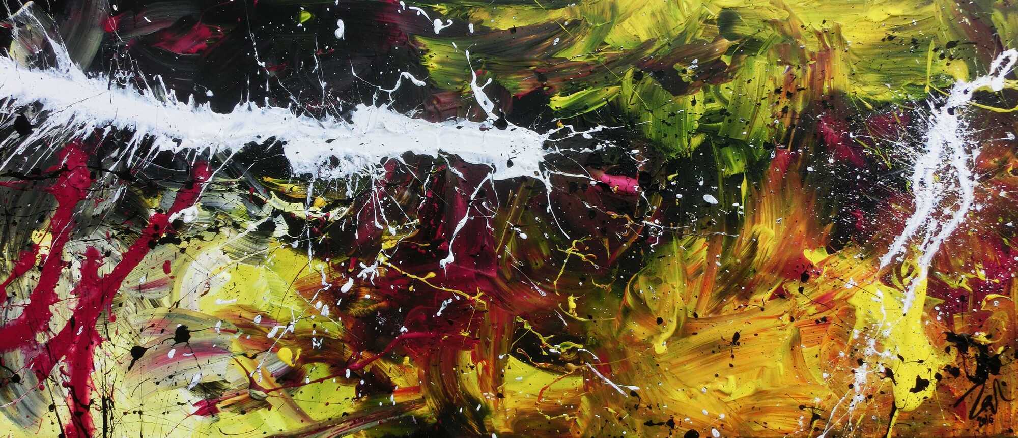 Abstraktes Original Nr. 714 von Alex Zerr