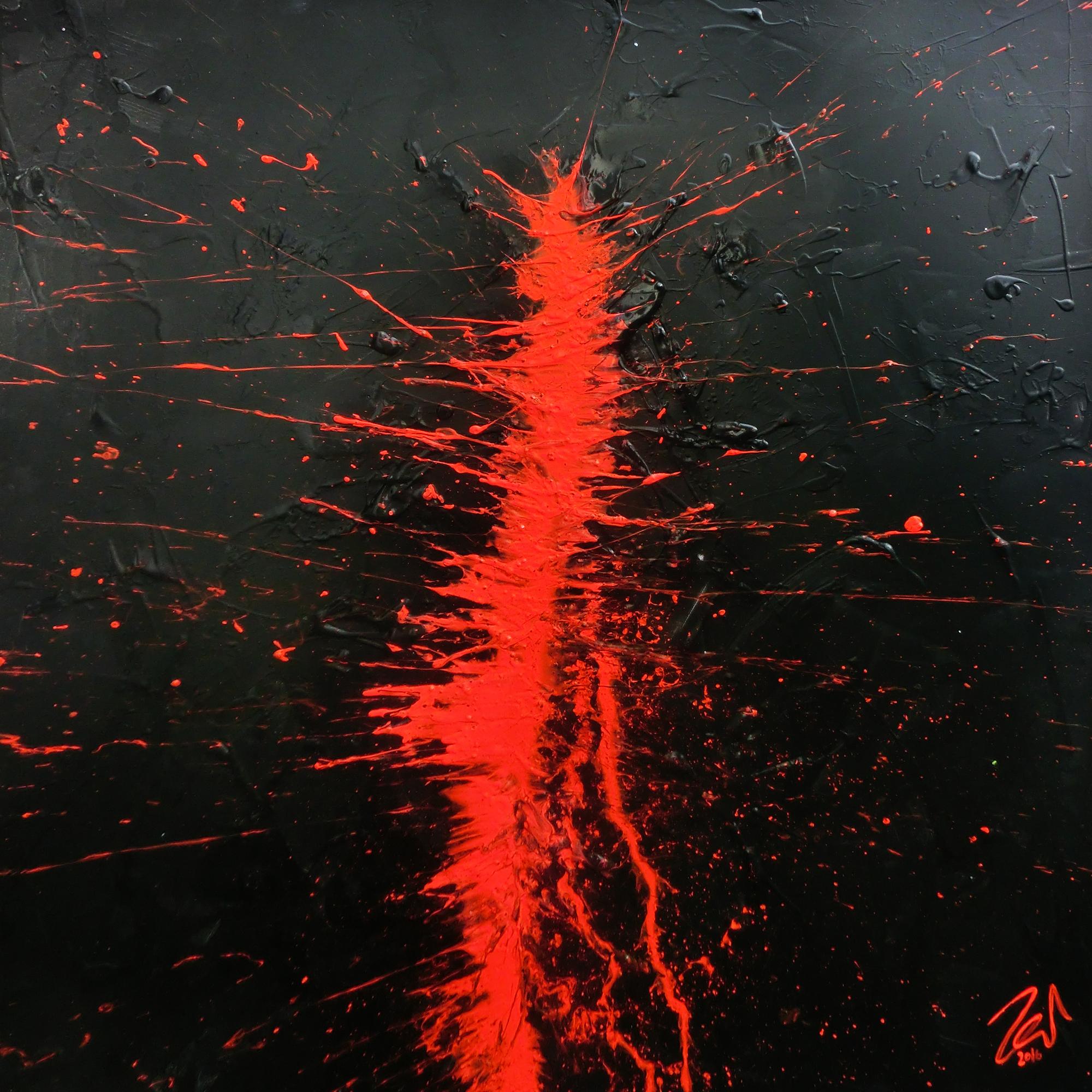 Abstraktes Original Nr. 716 von Alex Zerr