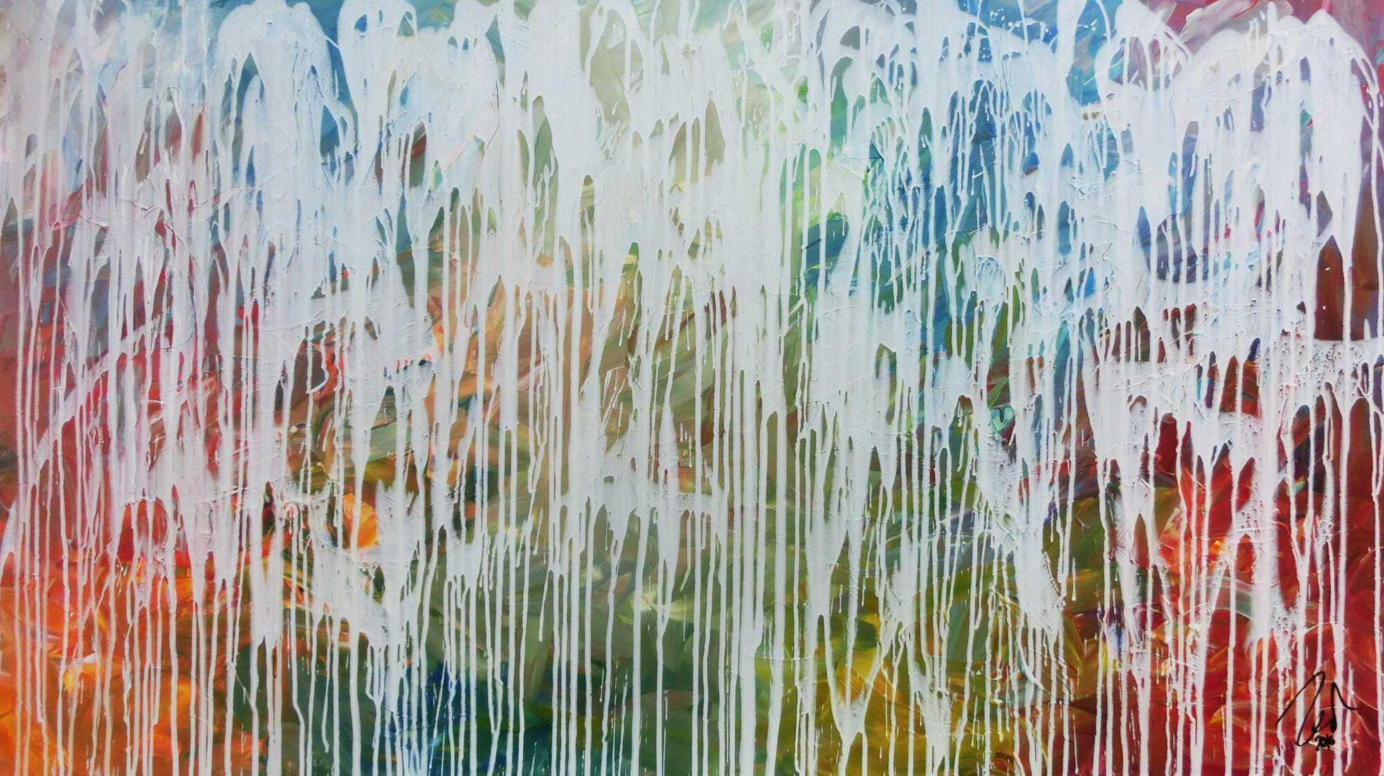 Abstraktes Original Nr. 719 von Alex Zerr