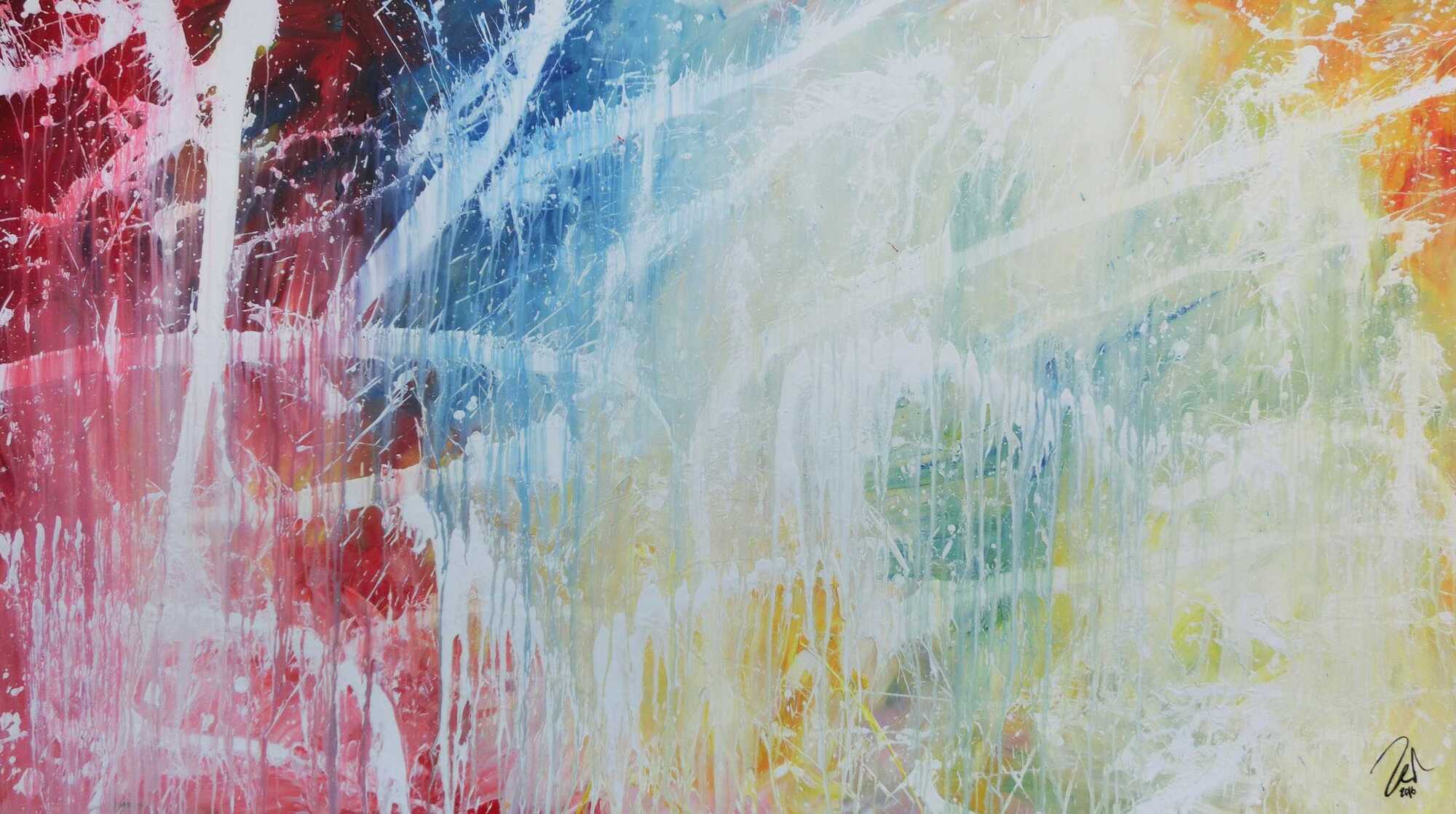 Abstraktes Original Nr. 728 von Alex Zerr