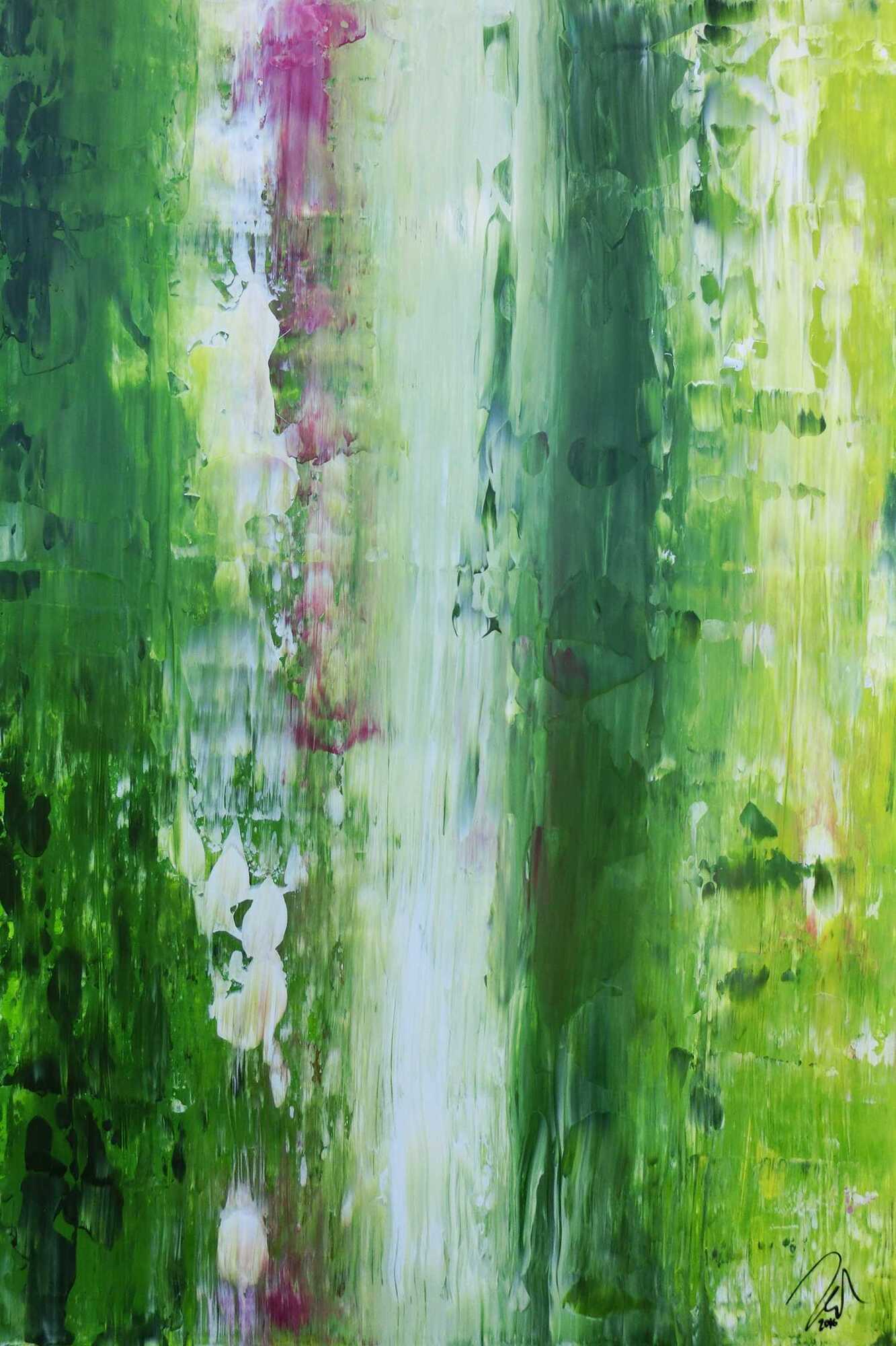 Abstraktes Original Nr. 737 von Alex Zerr