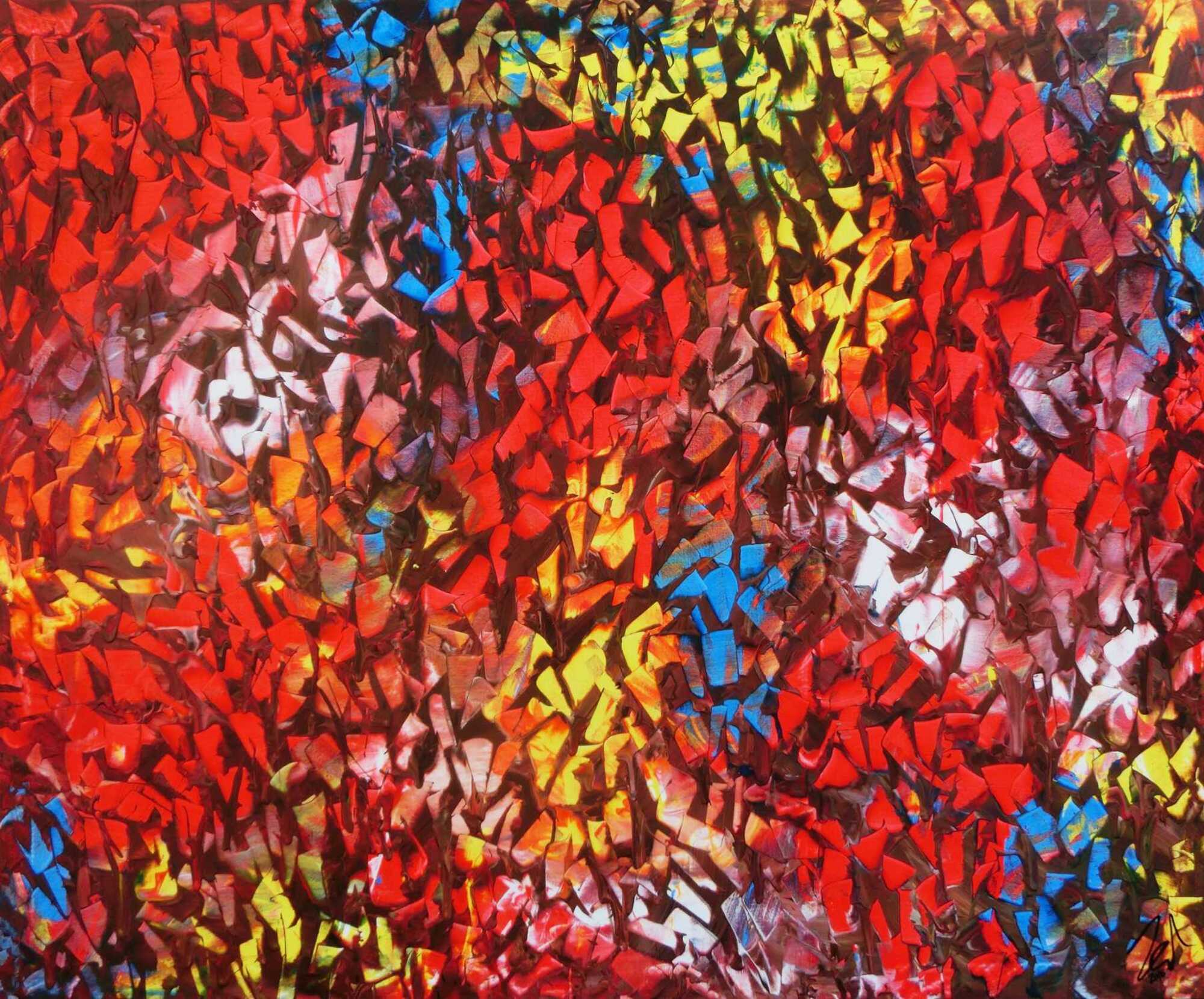 Abstraktes Original Nr. 760 von Alex Zerr
