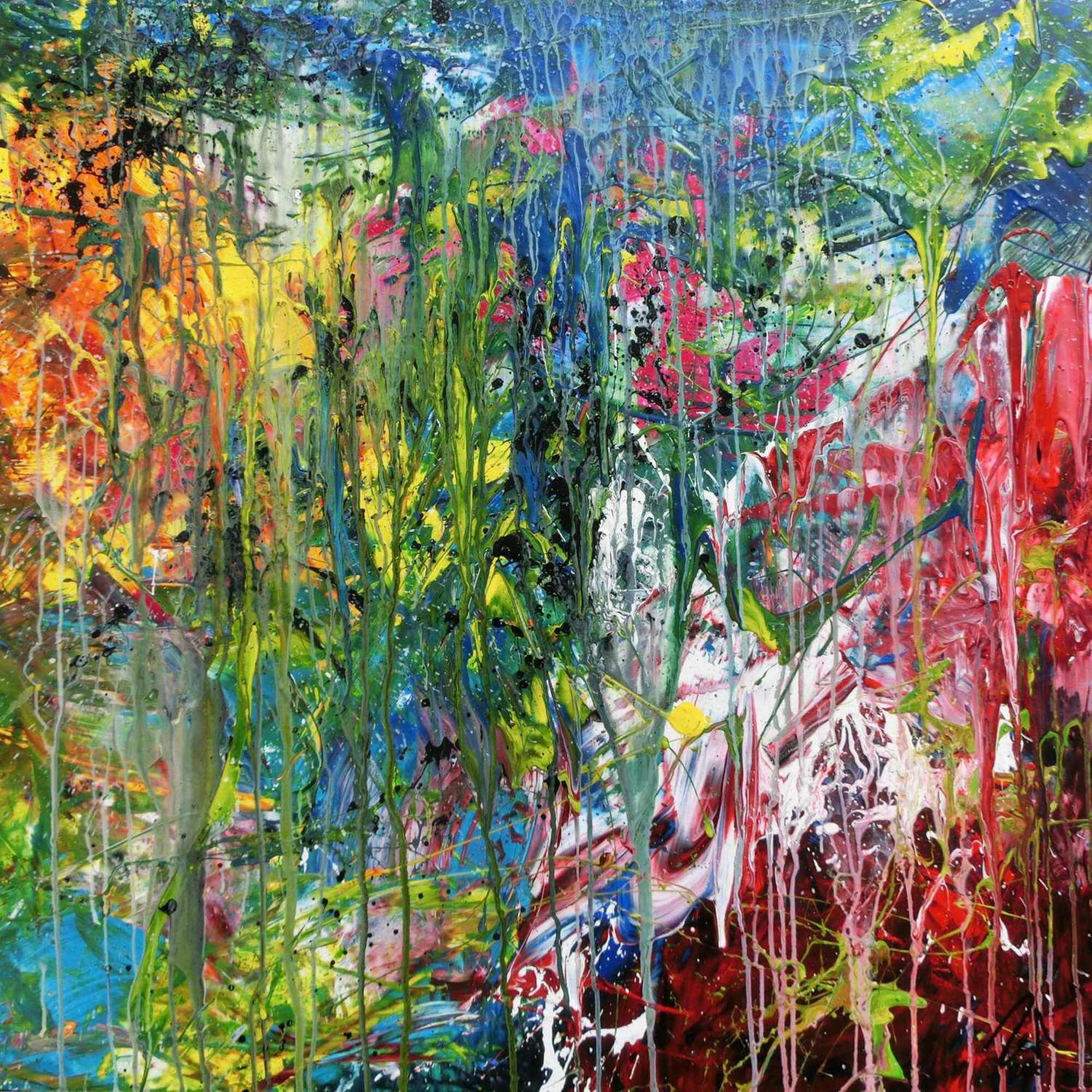 Abstraktes Original Nr. 777 von Alex Zerr