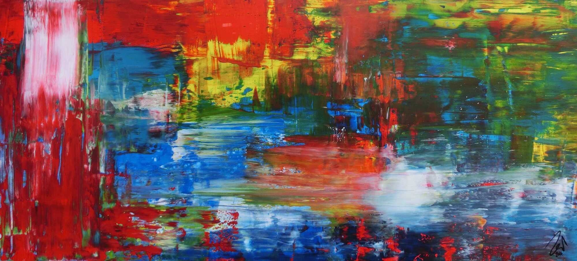 Abstraktes Original Nr. 790 von Alex Zerr