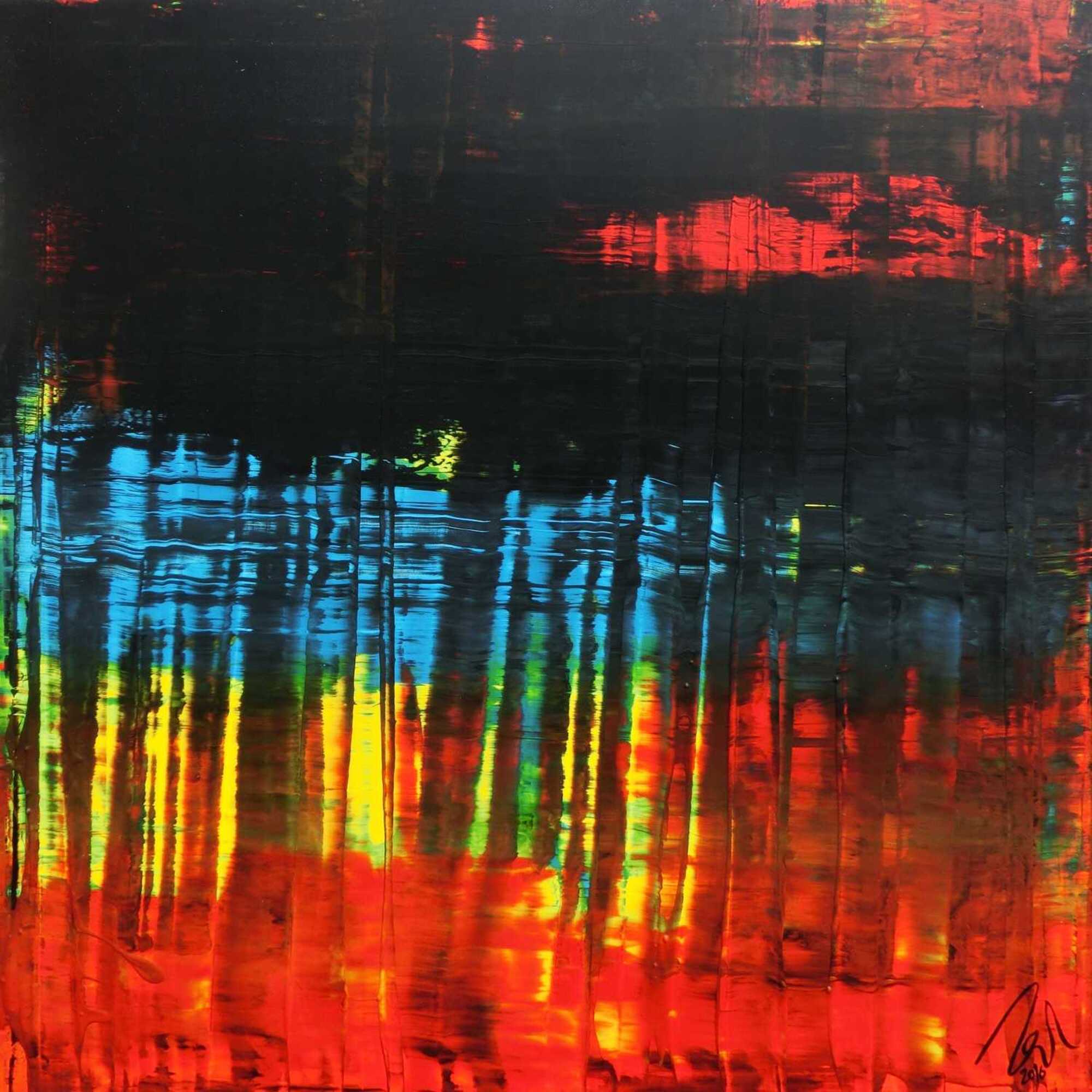 Abstraktes Original Nr. 793 von Alex Zerr