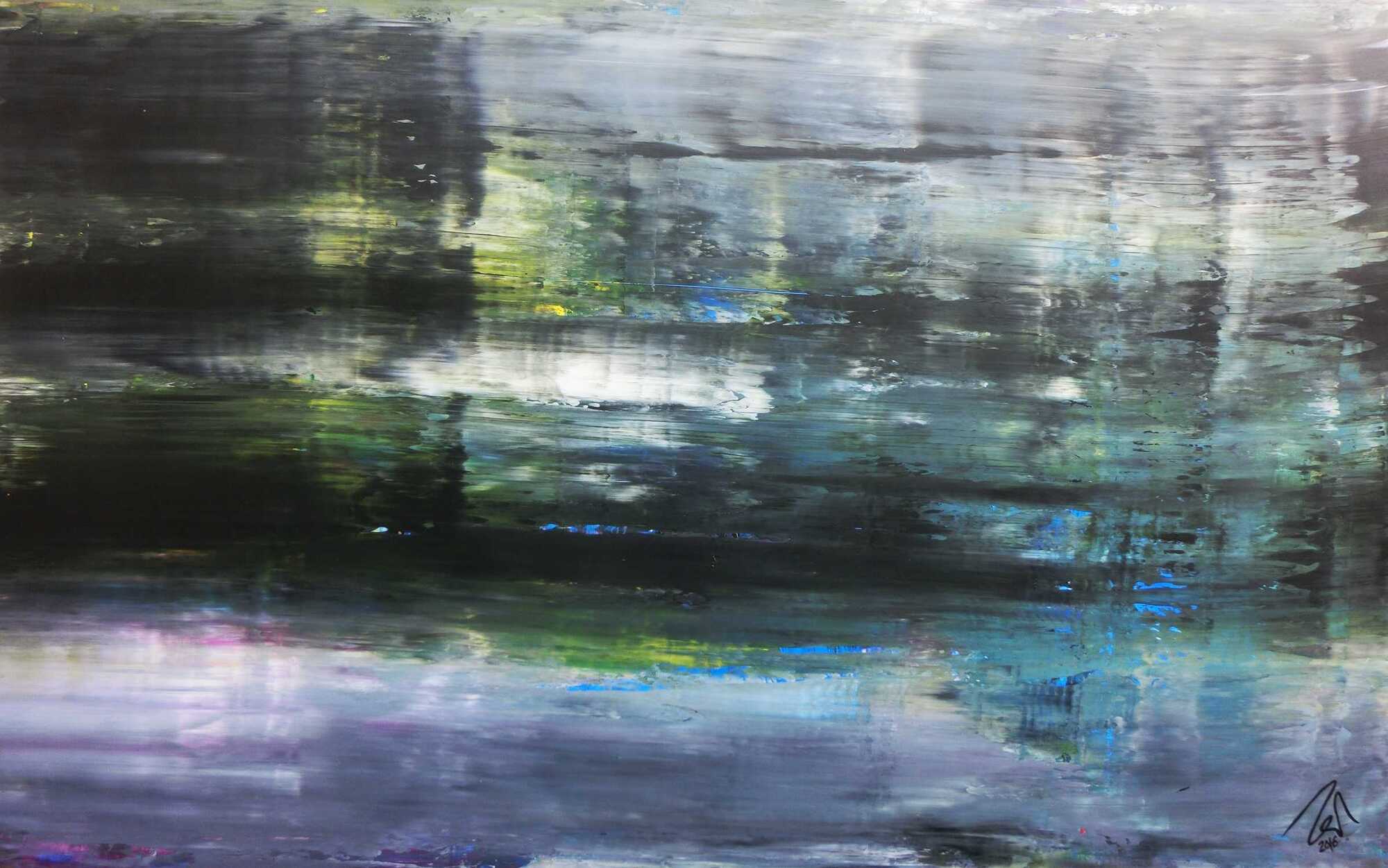 Abstraktes Original Nr. 797 von Alex Zerr