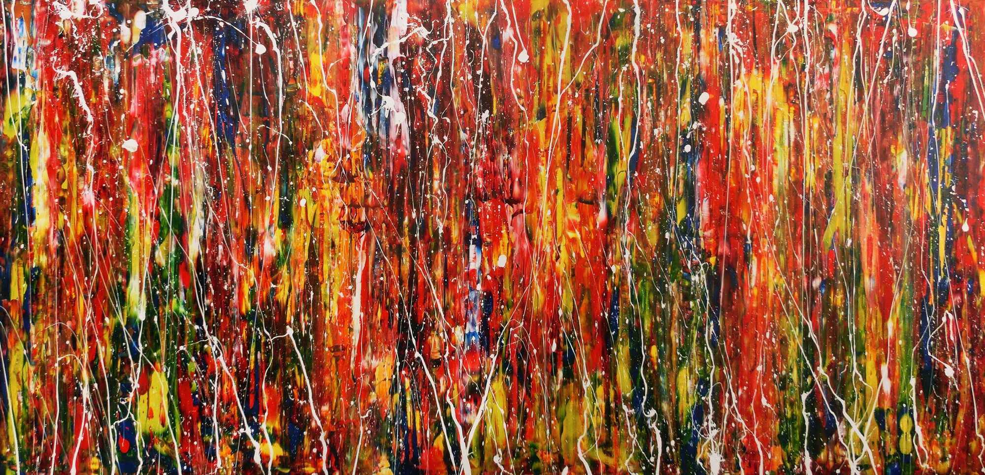 Abstraktes Original Nr. 80 von Alex Zerr
