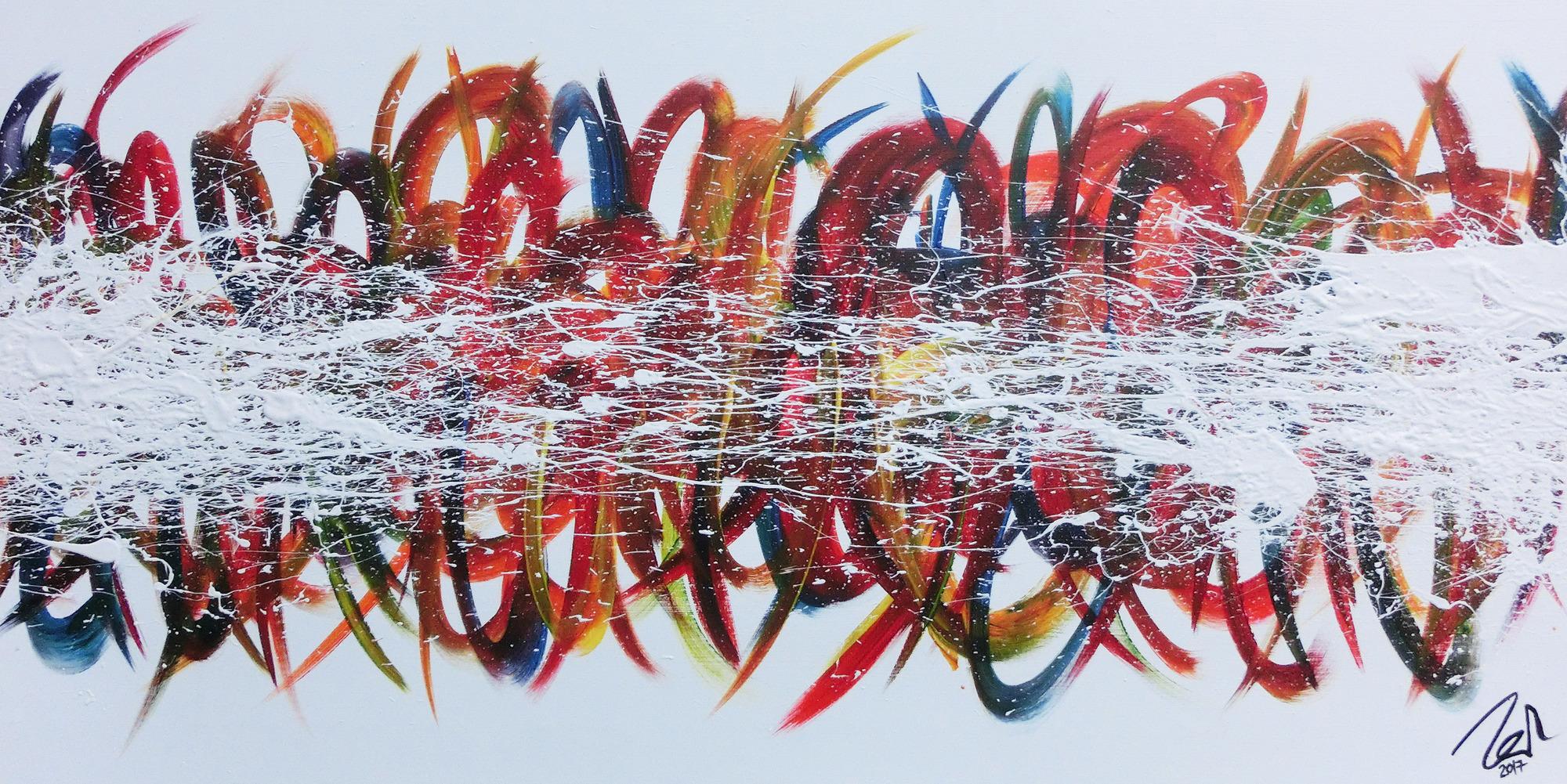Abstraktes Original Nr. 842 von Alex Zerr
