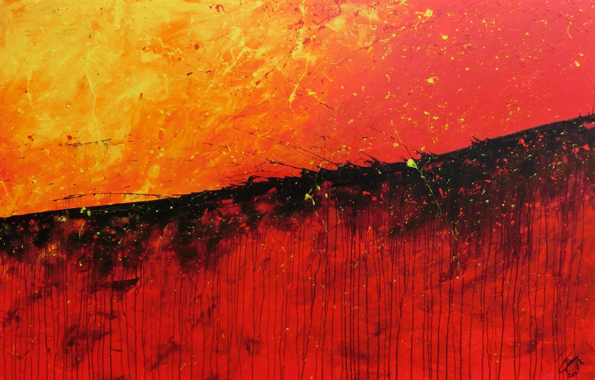 Abstract original No. 844 by Alex Zerr