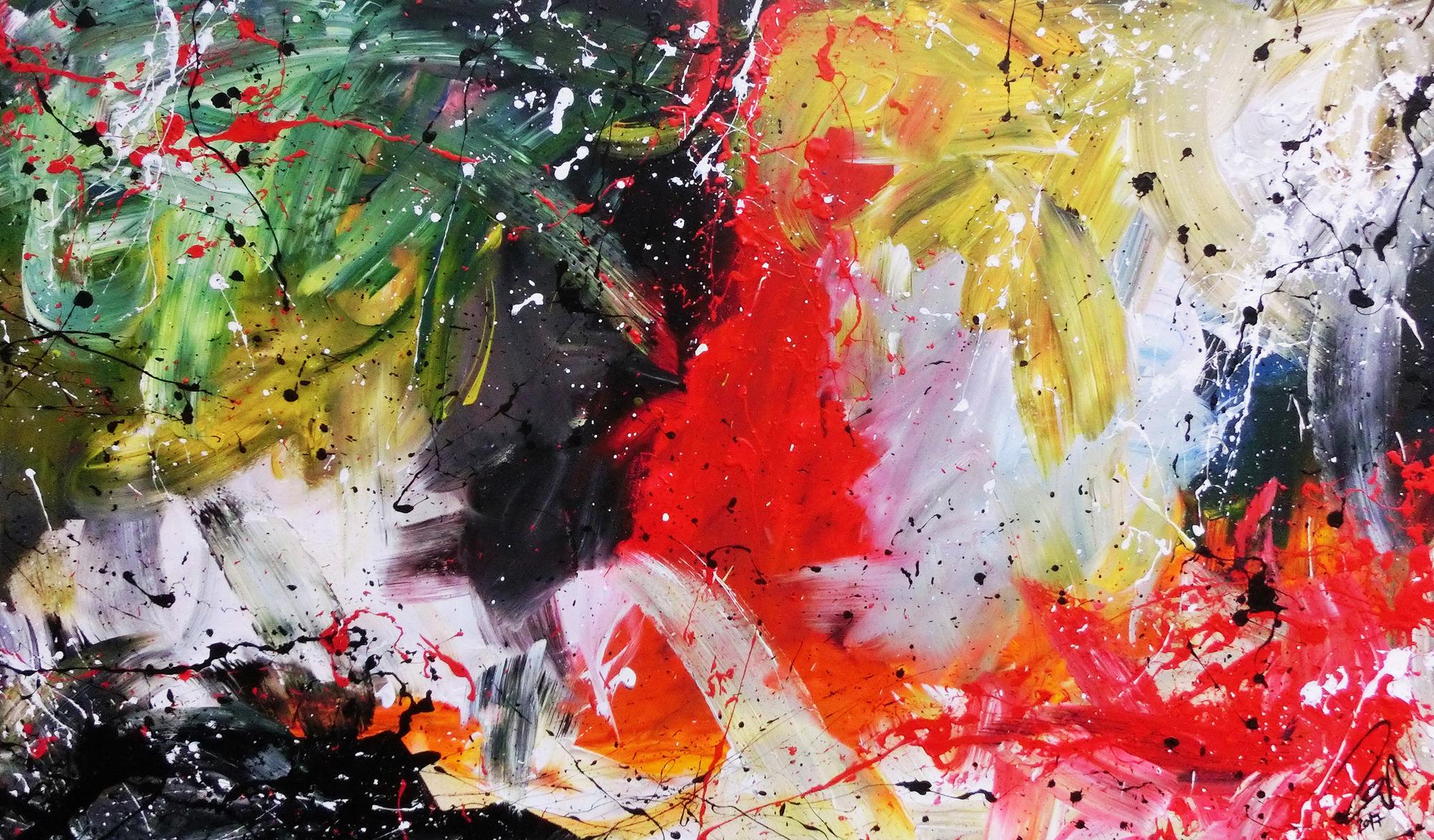 Abstract original No. 849 by Alex Zerr