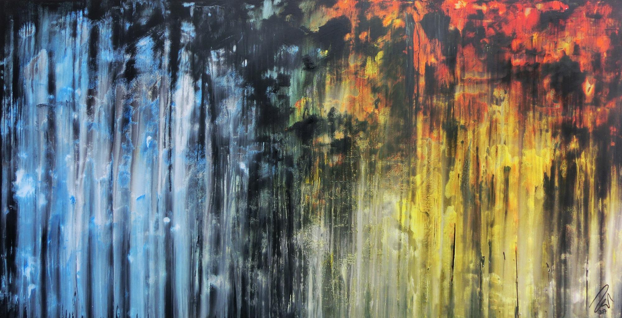 Abstract original No. 860 by Alex Zerr