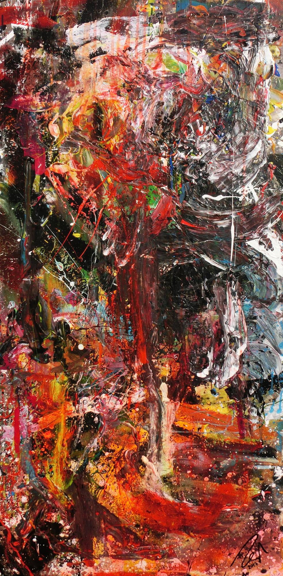 Abstract original No. 880 by Alex Zerr