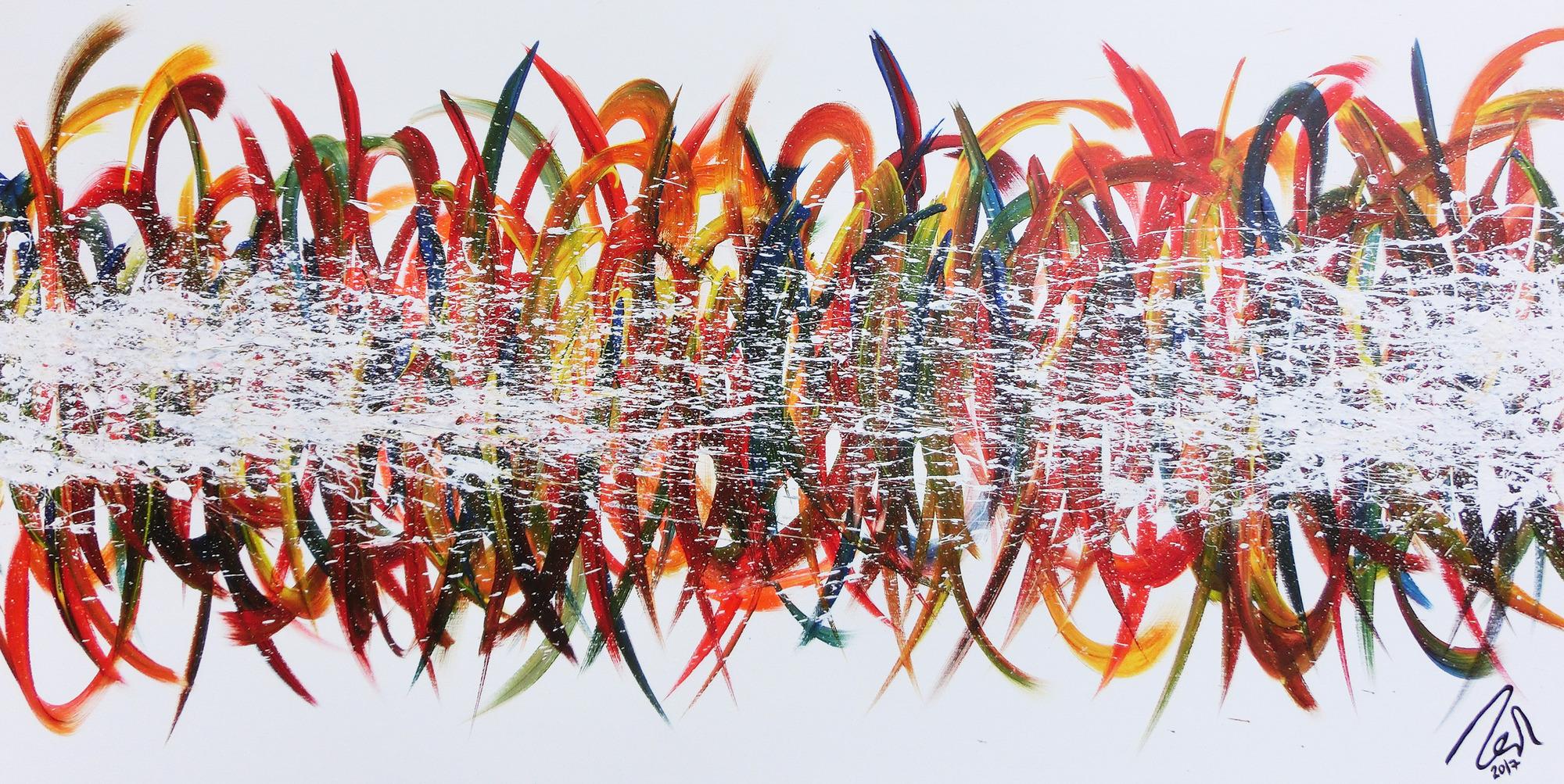 Abstract original No. 881 by Alex Zerr