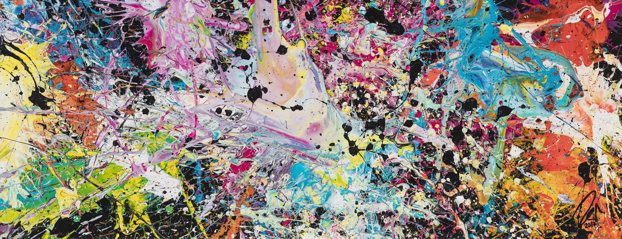 Abstract original No. 909 by Alex Zerr