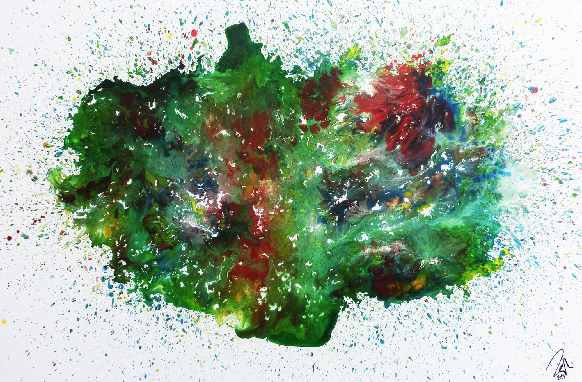 Abstract original No. 919 by Alex Zerr