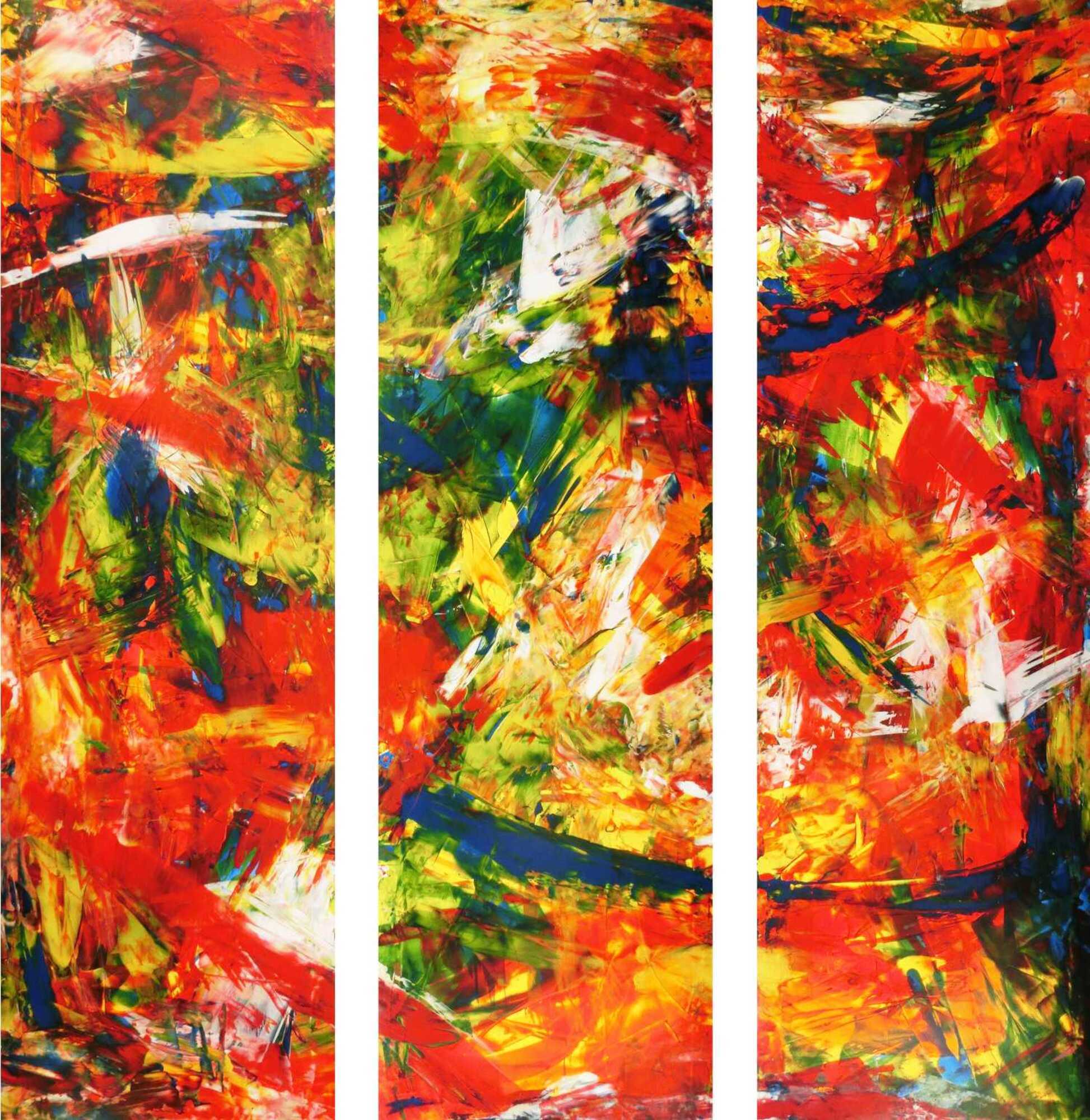 Abstraktes Original Nr. 97 von Alex Zerr