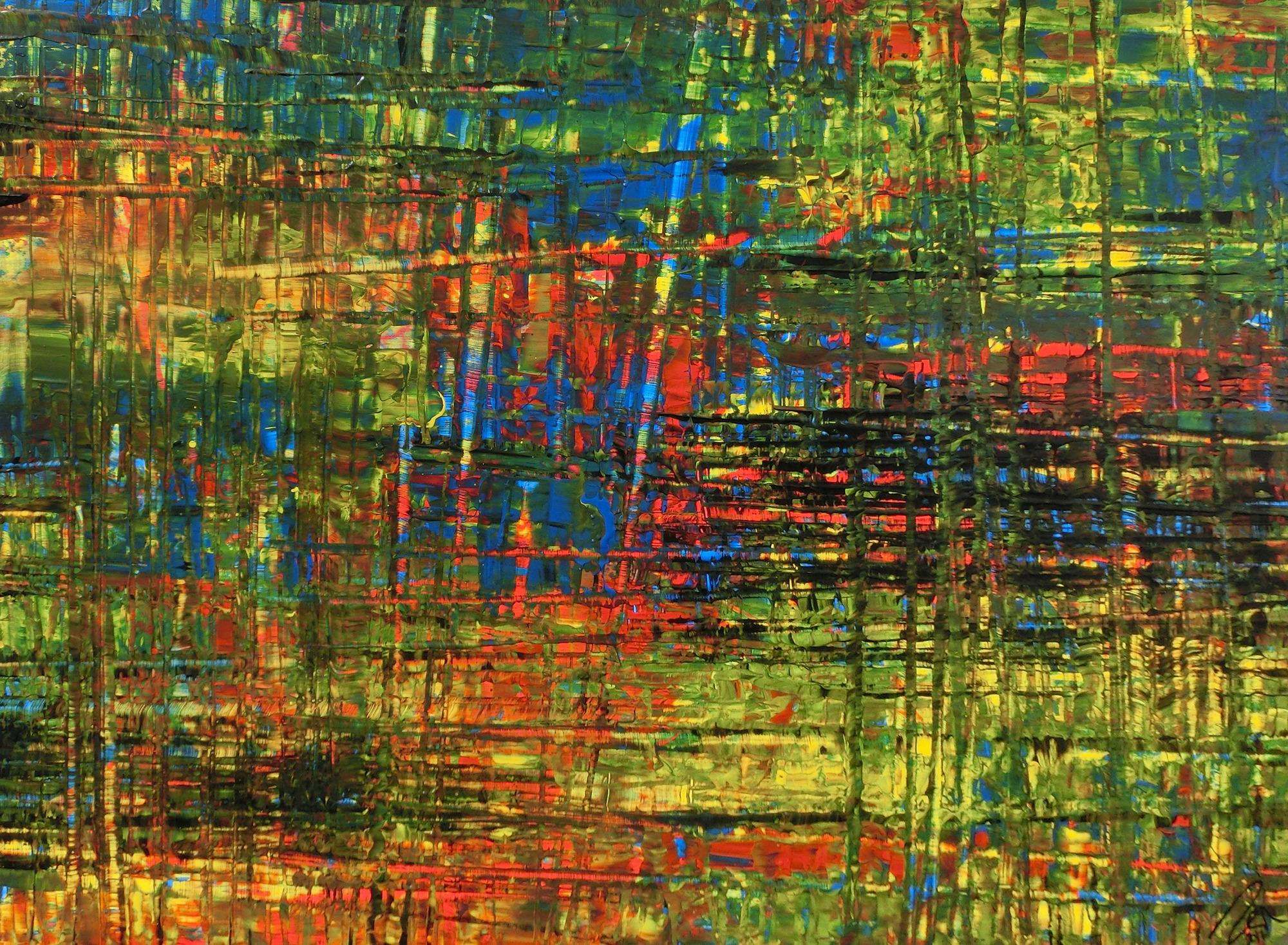 Abstraktes Original Nr. 981 von Alex Zerr